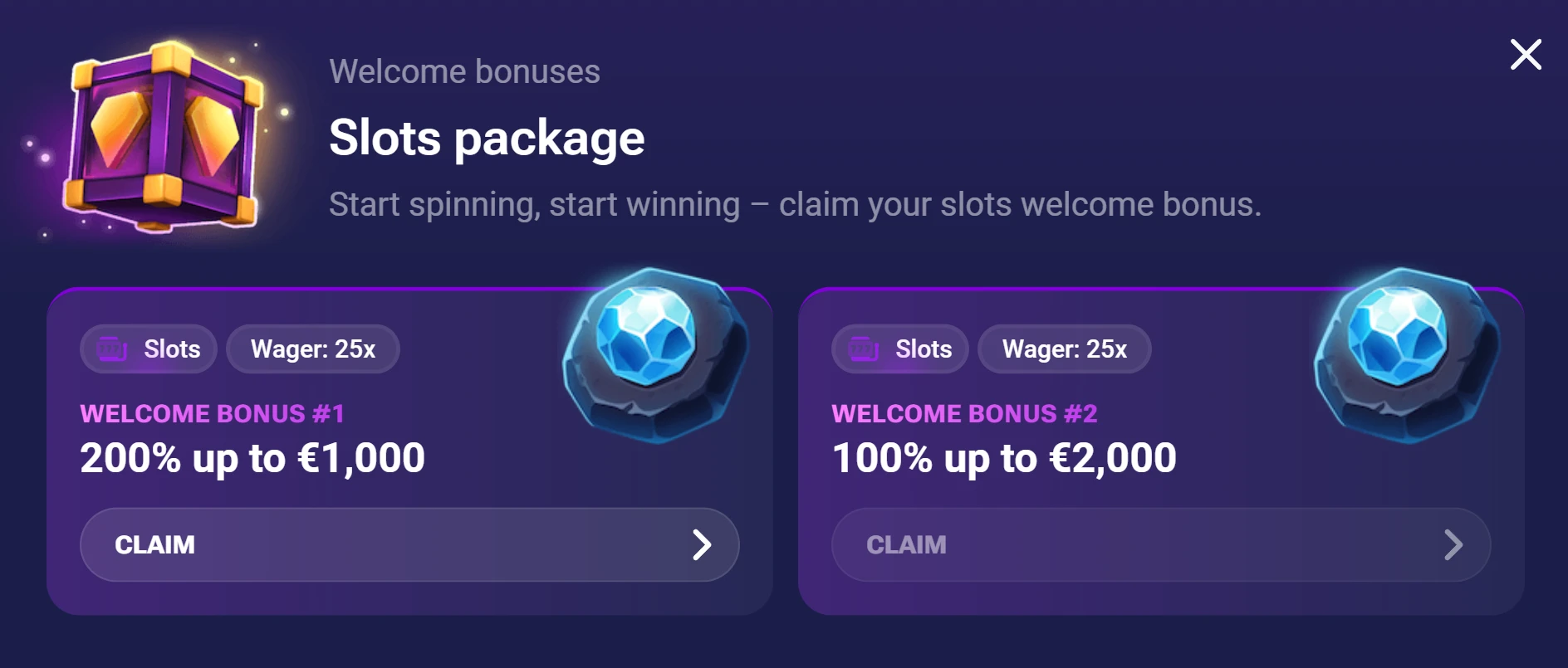 Jinx Casino welkomstbonus