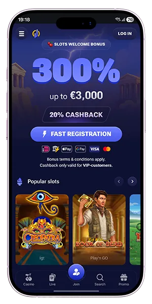 Officiële website van Jinx Casino