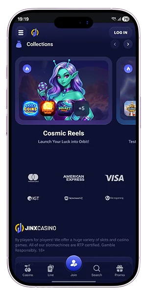 Jinx Casino opnames